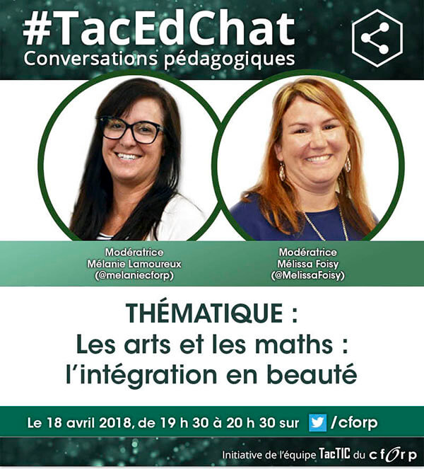 #TacEdChat - 18 avril 2018
