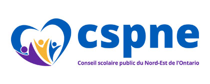 Logo – Conseil scolaire public du Nord-Est de l’Ontario.