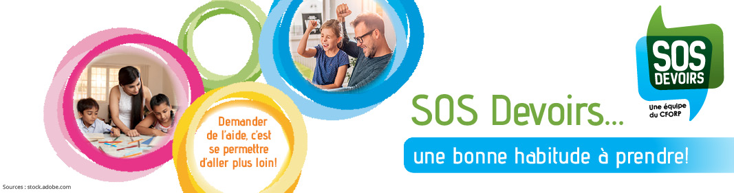 Bannière SOS Devoirs