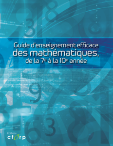 Guide d’enseignement efficace des mathématiques de la 7e à la10e année