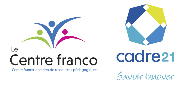 Logos : Le centre franco et Cadre 21 (Savoir innover).