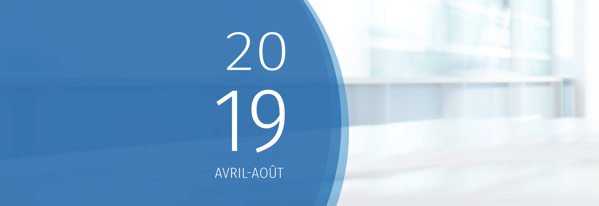 Bannière - Rapport annuel 2018-2019