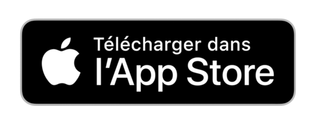 Badge - Télécharger dans l'APP Store